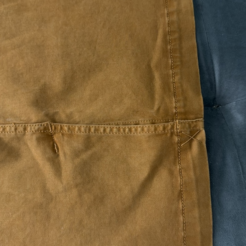 Pilcro and the Letterpress Mustard Skirt - Picture 7 of 8